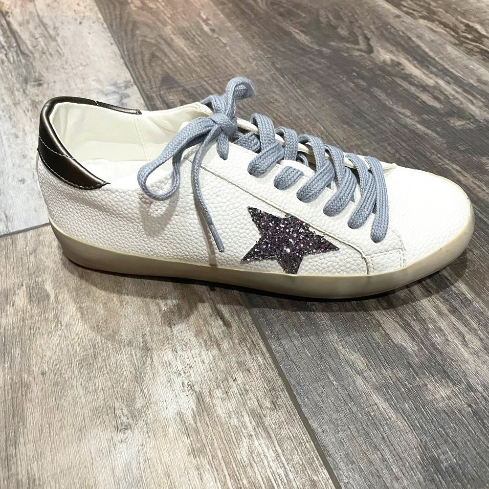 ShuShop Paula Silver Sneakers, Golden goose dupes